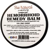 Bee Natural Hemorrhoid Remedy Balm